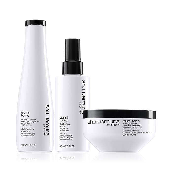 Izumi Tonic Hair Strengthening Treatment Set